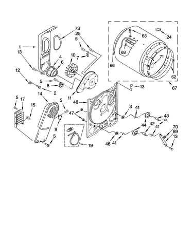 Bulkhead parts, optional parts (not included)