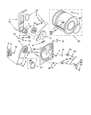 Bulkhead parts, optional parts (not included)