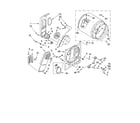 Whirlpool LER6620PQ1 bulkhead parts, optional parts (not included) diagram