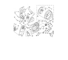 Whirlpool LER6636PW1 bulkhead parts, optional parts (not included) diagram