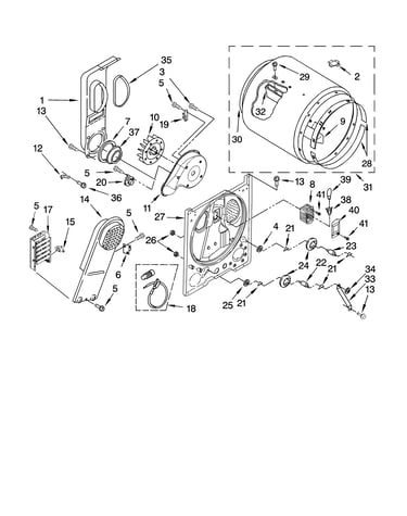 Bulkhead parts, optional parts (not included)