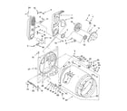 Whirlpool LGQ9030PQ1 bulkhead parts diagram