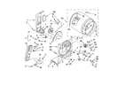 Whirlpool LGR6636PW1 bulkhead parts, optional parts (not included) diagram