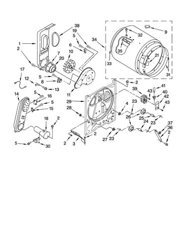 Bulkhead parts, optional parts (not included)