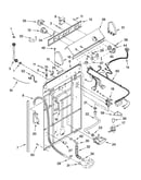 Controls and rear panel parts