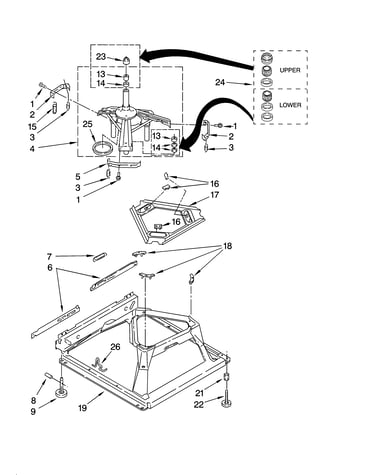 Machine base parts