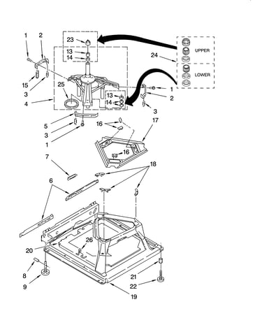 Machine base parts