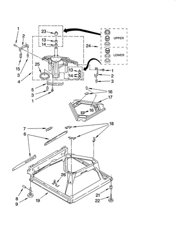 Machine base parts