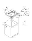 Top and cabinet parts
