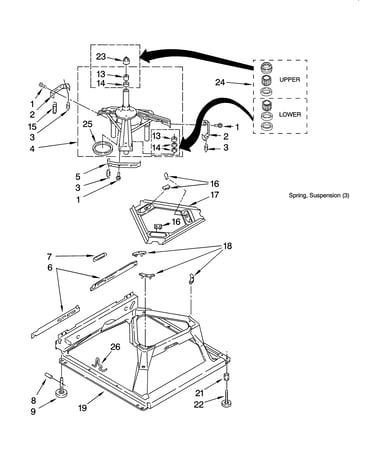 Machine base parts