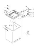 Top and cabinet parts