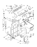 Controls and rear panel parts
