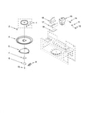 Magnetron and turntable parts