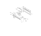 Whirlpool MH1140XMB3 cabinet and installation parts diagram