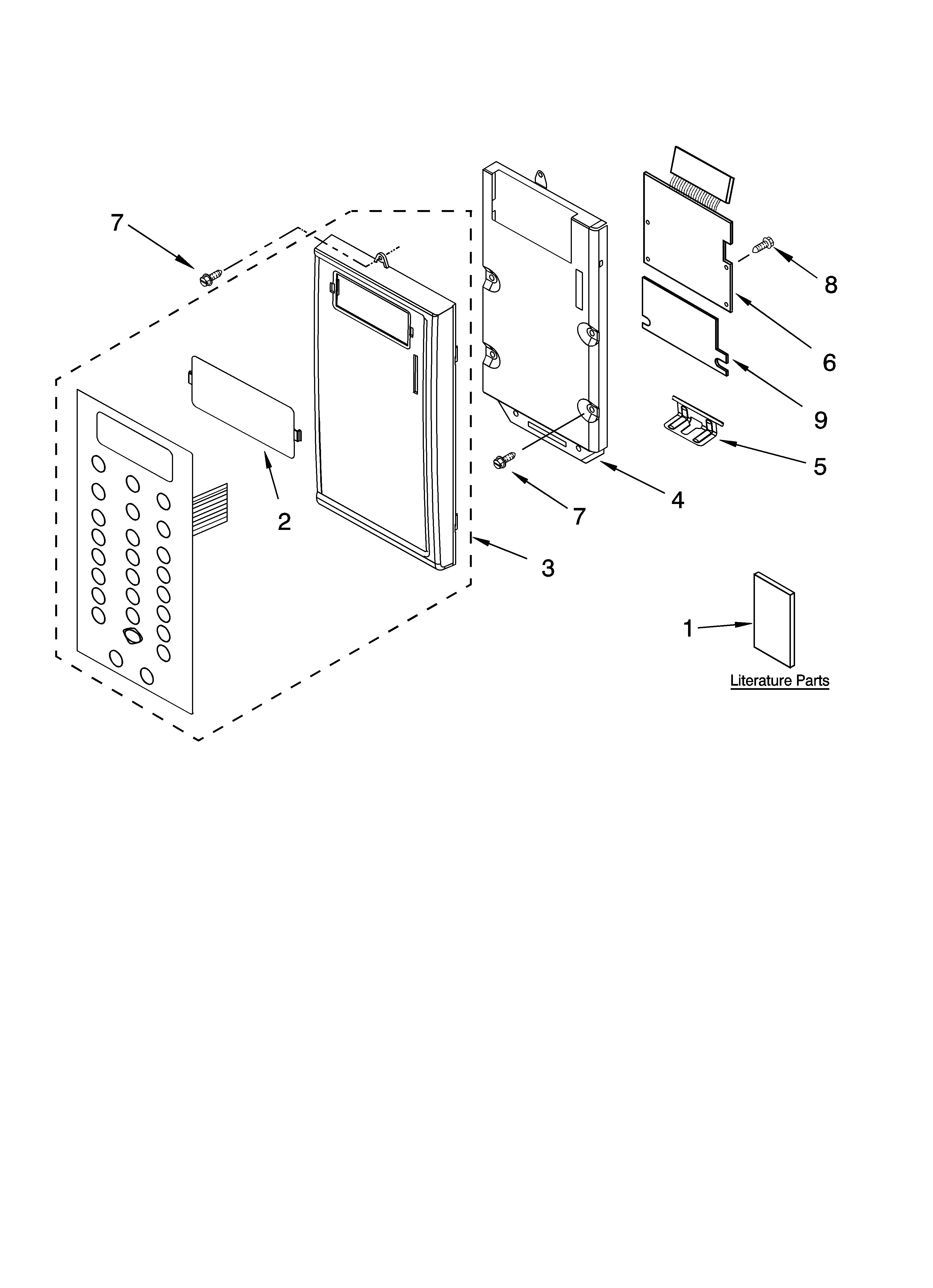 Control panel parts