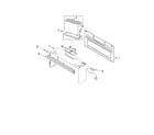 Whirlpool MH1141XMB3 cabinet and installation parts diagram