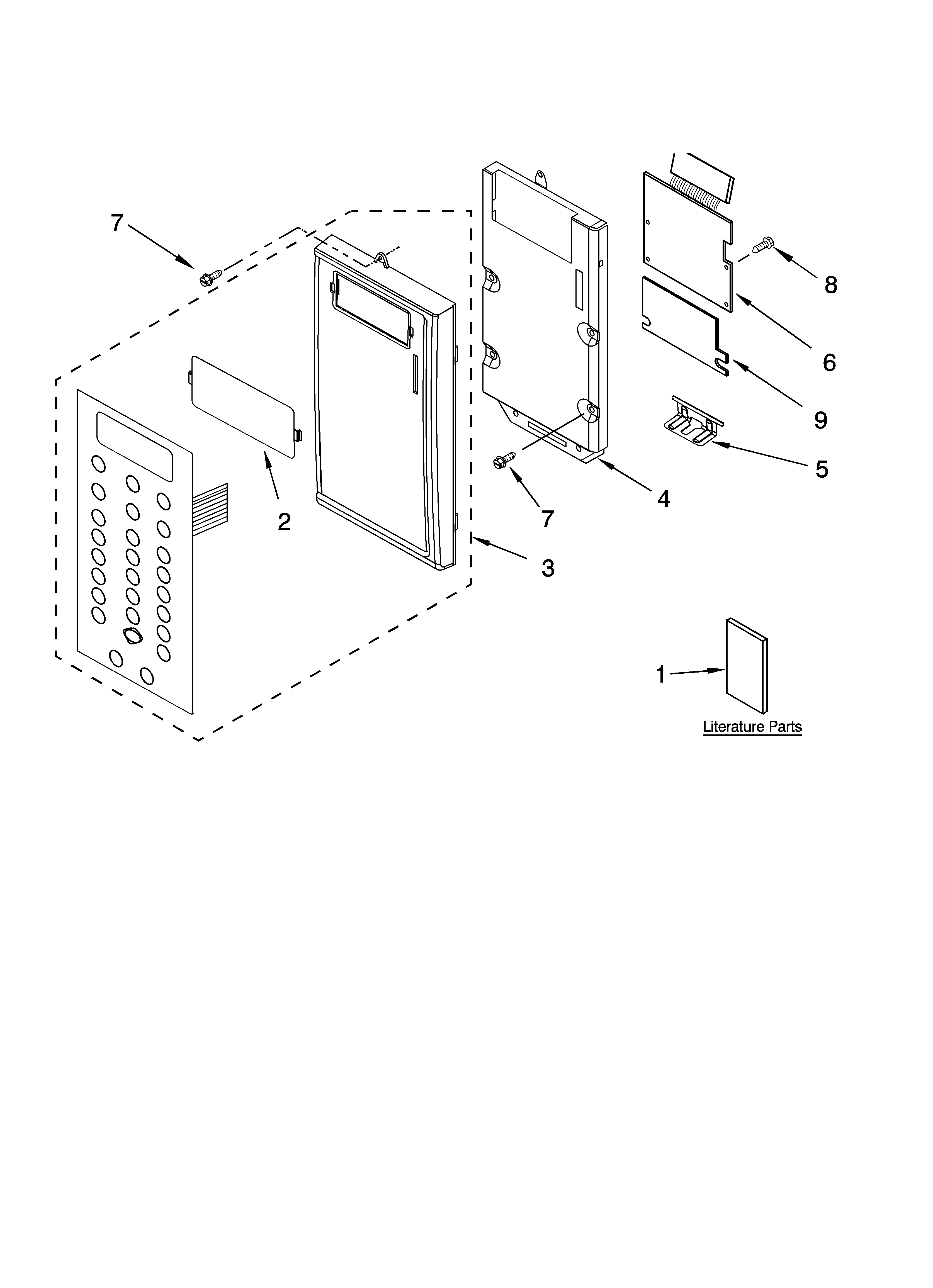 Control panel parts