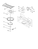 Magnetron and turntable parts