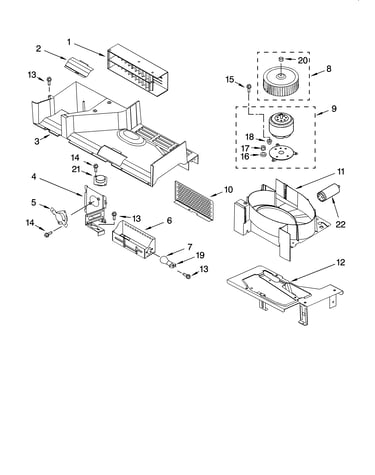 Air flow parts