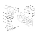 Magnetron and turntable parts