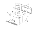 Whirlpool MH3184XPT2 cabinet and installation parts diagram