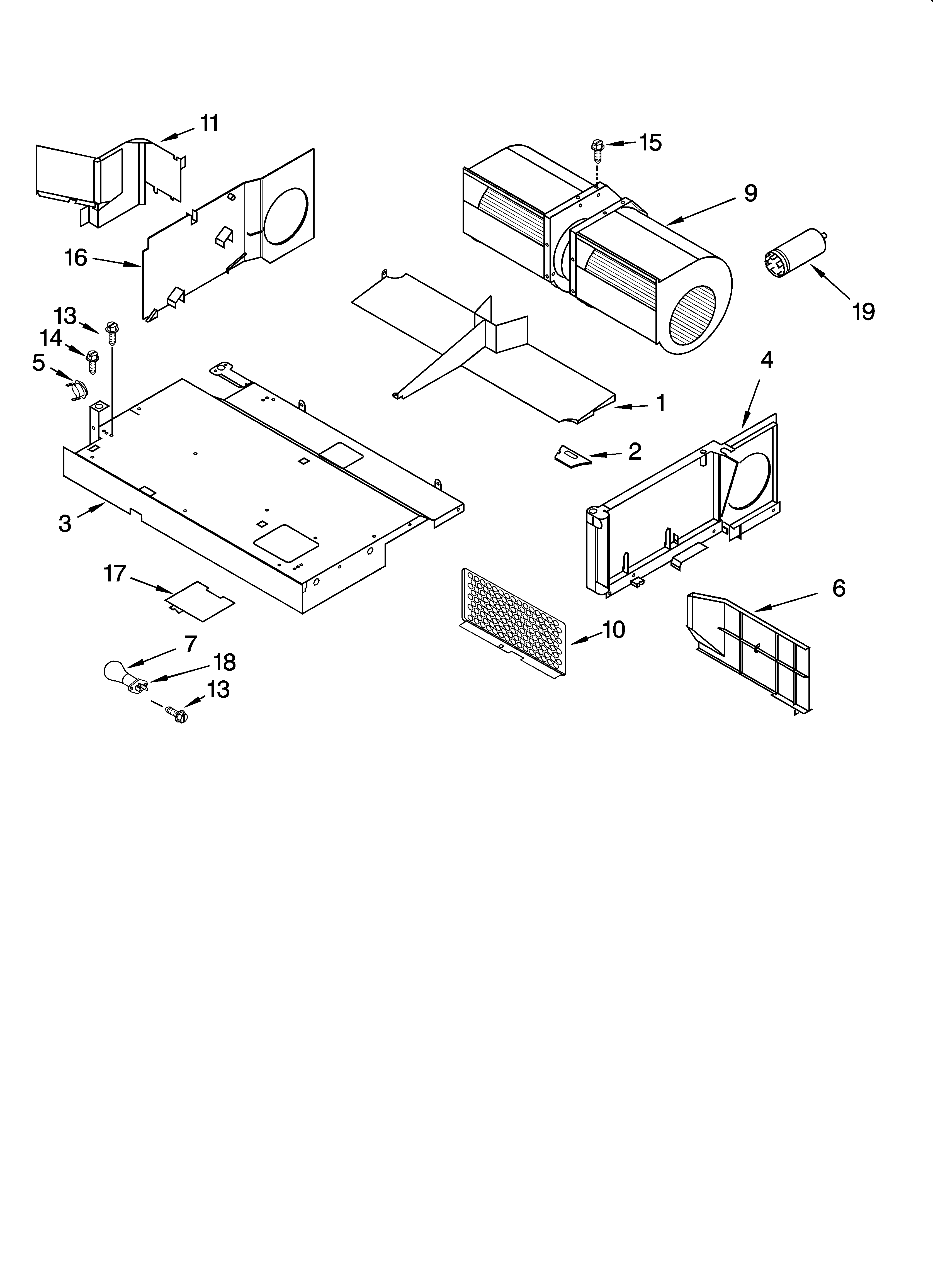 Air flow parts