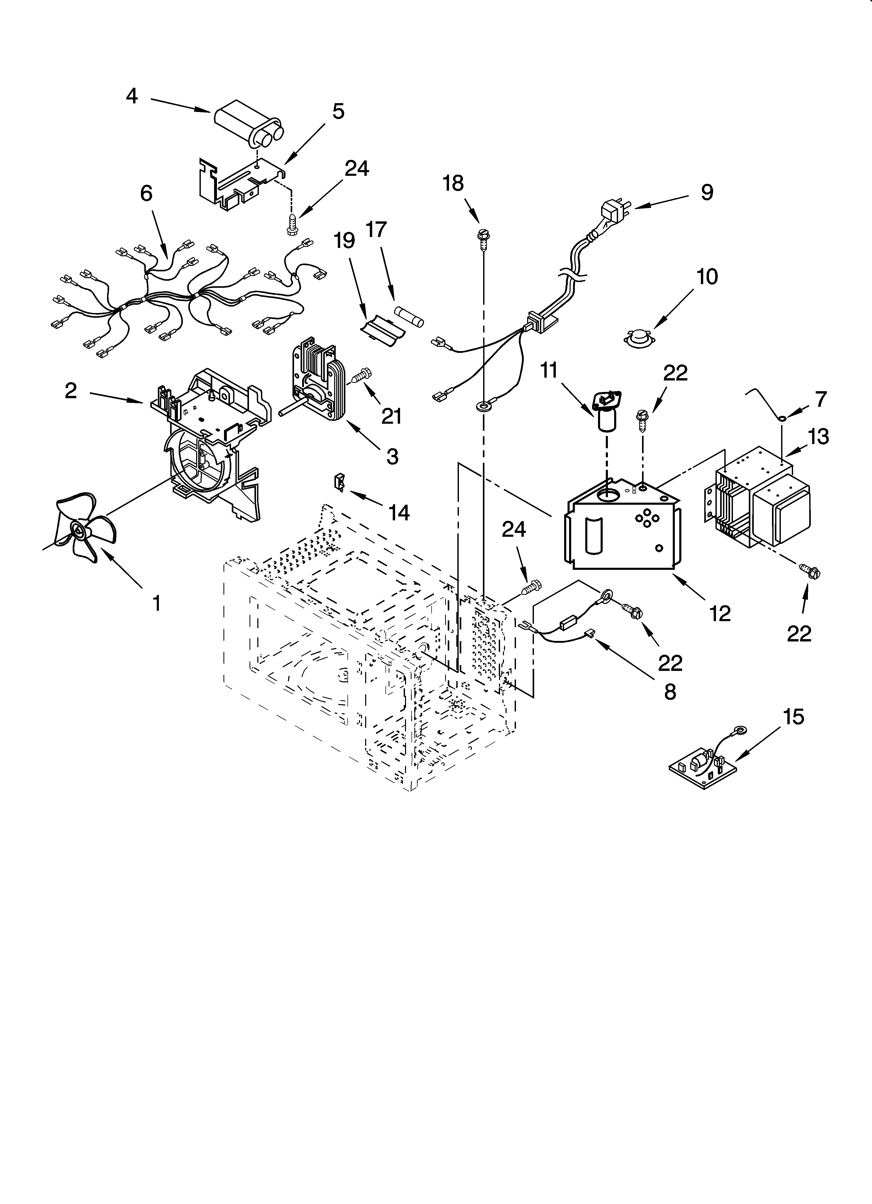 OVEN INTERIOR PARTS