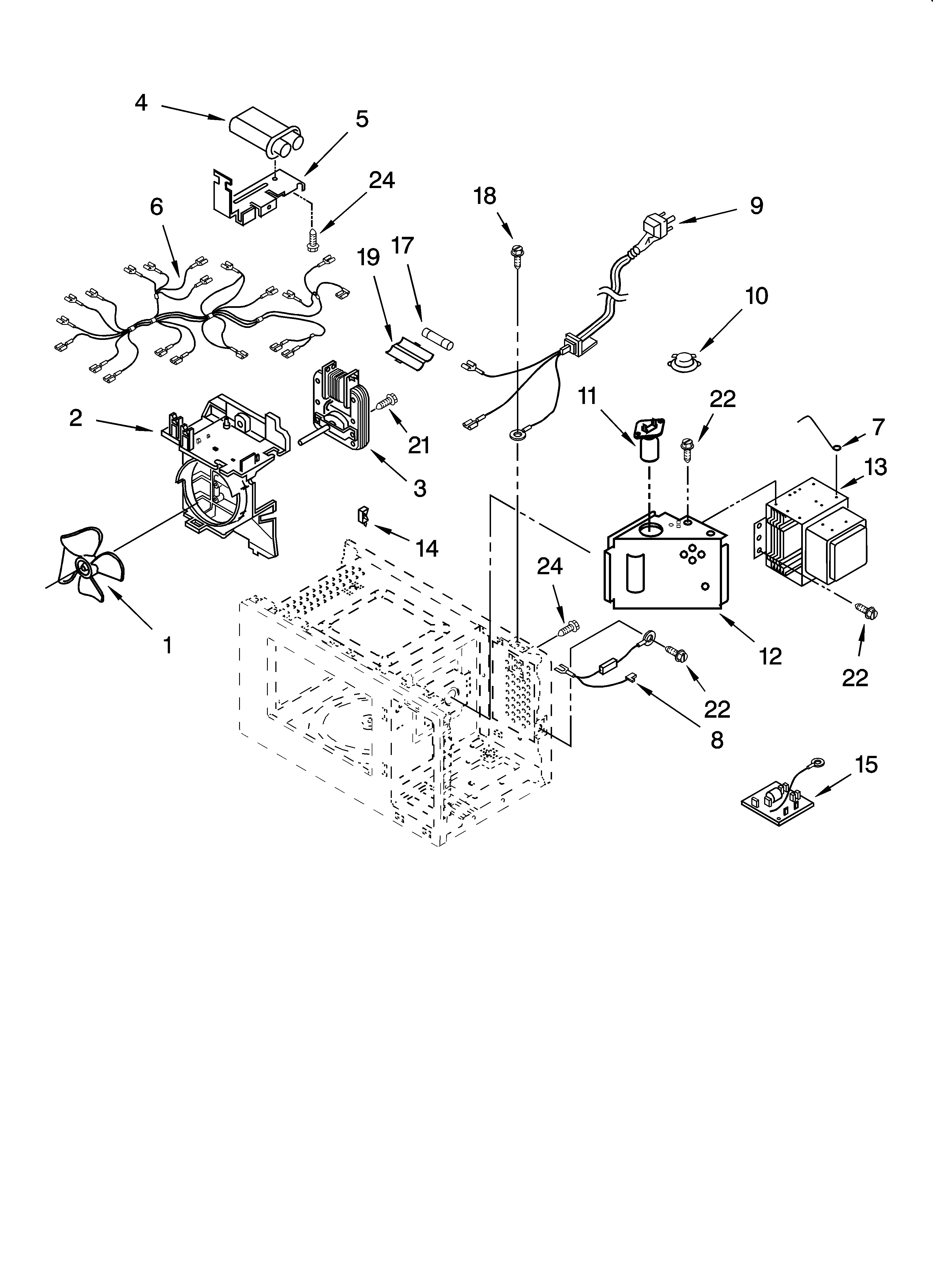 Oven interior parts