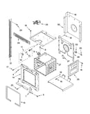 Upper oven parts