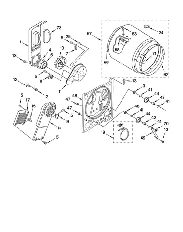 Bulkhead parts, optional parts (not included)