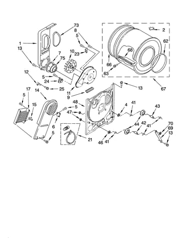 Bulkhead parts, optional parts (not included)