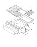 Drawer & broiler parts, optional parts