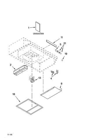 Range hood parts