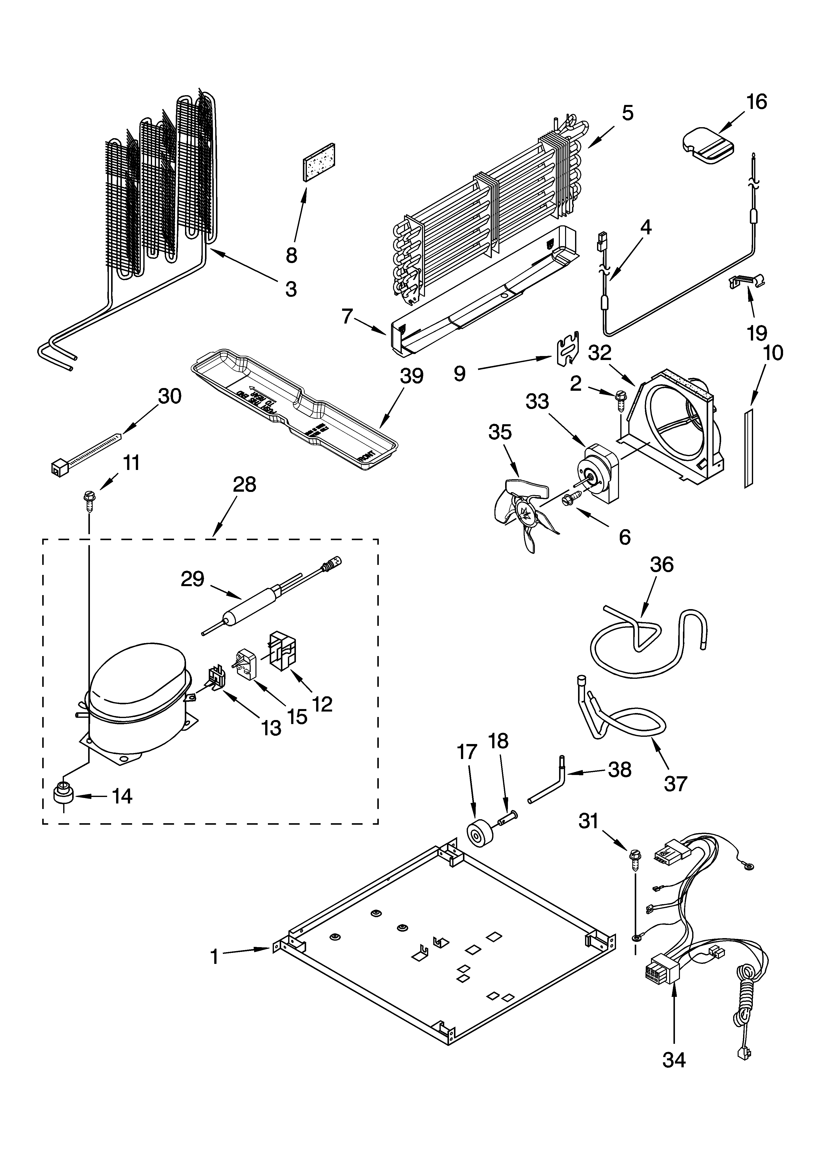 Unit parts, optional parts