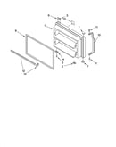 Freezer door parts