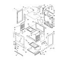 Whirlpool SF3020EKT4 chassis parts diagram