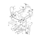 Whirlpool SF380LEPT2 manifold parts diagram