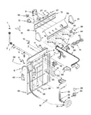 Controls and rear panel parts