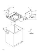 Top and cabinet parts