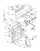 Control and rear panel parts
