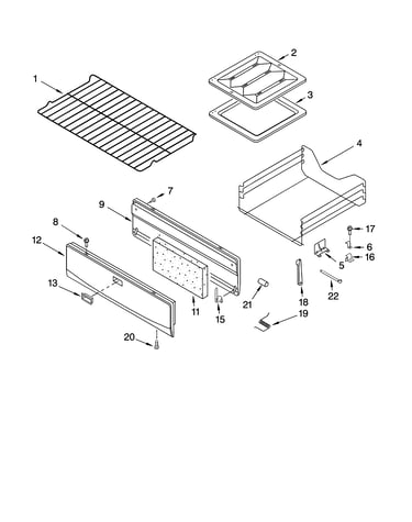 Oven & broiler parts