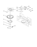 Magnetron and turntable parts