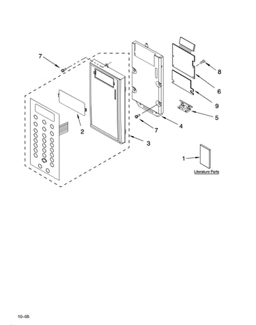 Control panel parts