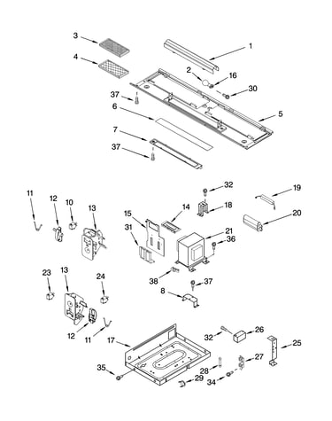 Interior and ventilation parts