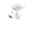 Estate TUD6750RD1 lower dishrack parts, optional parts (not included) diagram