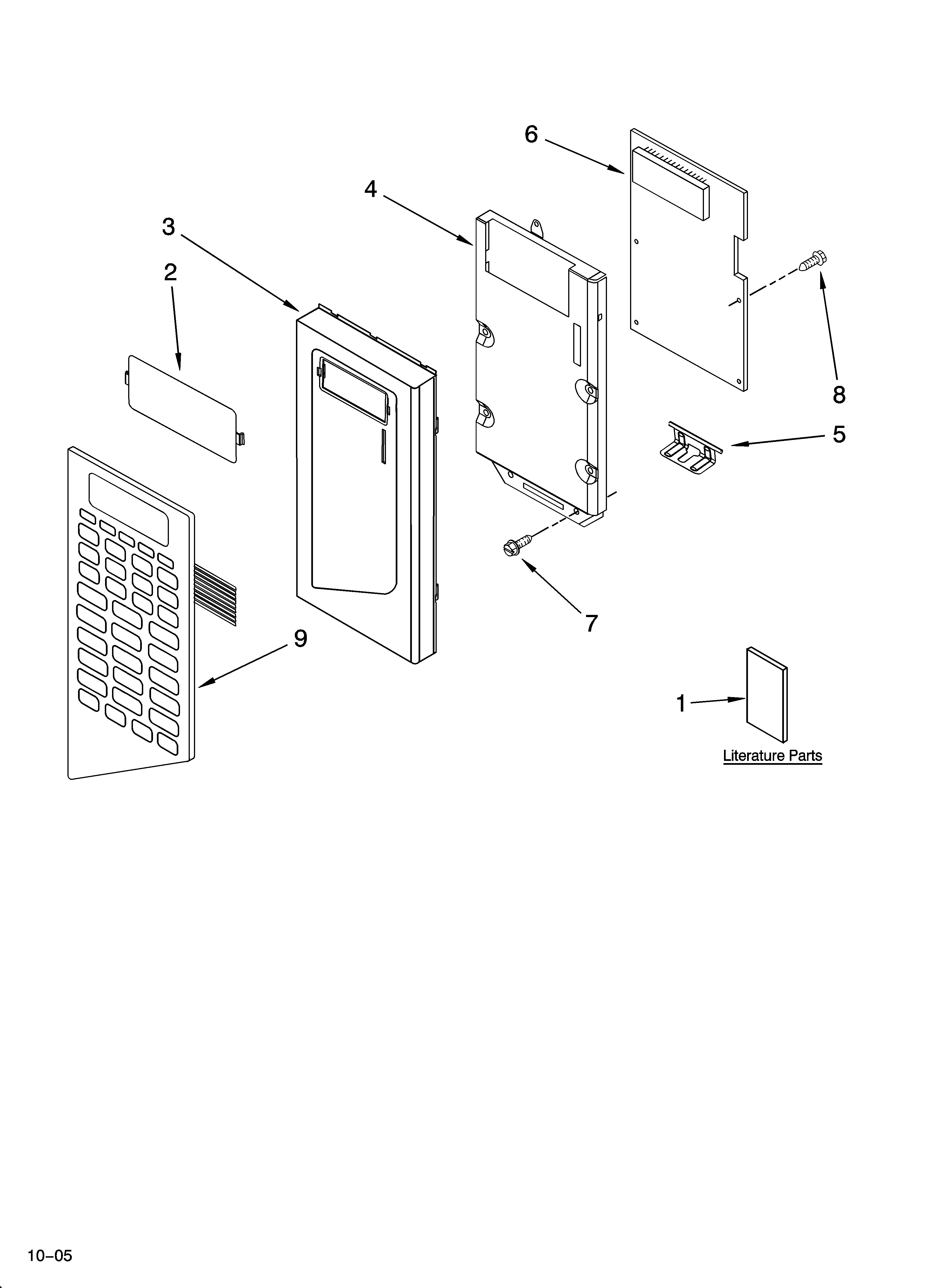 CONTROL PANEL PARTS