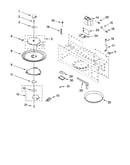 Magnetron and turntable parts