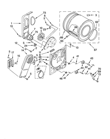 Bulkhead parts, optional parts (not included)