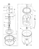 Agitator, basket and tub parts