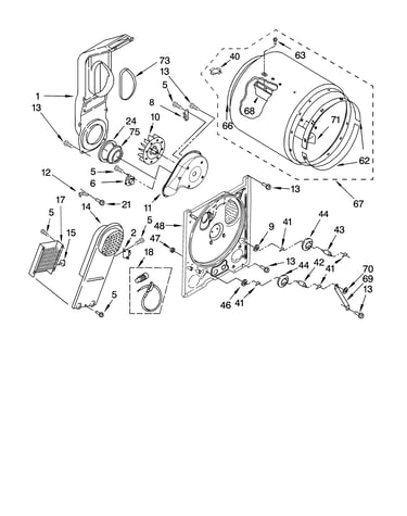 Bulkhead parts, optional parts (not included)